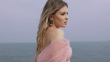 The Rose luxury dusky rose tulle tea length wedding dress video