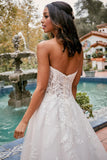 The back of the Laney bridal gown ca-laney