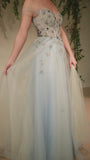 Video of the A-line Rowan wedding gown al-rowan