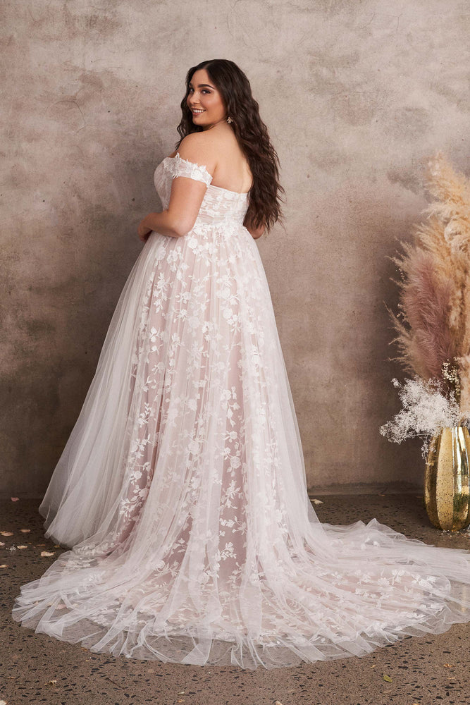 A-line wedding gown with rustic undertones by Lillian West - 66184