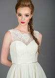The Esme Boho style wedding dress bodice