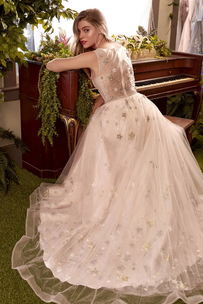 Back of Gabrielle wedding dress - al-gabrielle