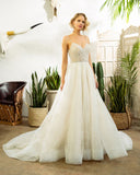 The Soft floaty romantic Remington wedding dress