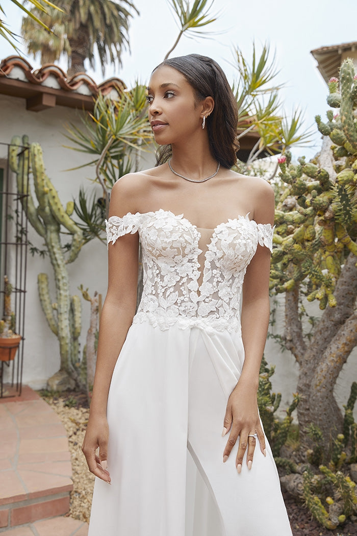 Wedding Dress / Jumpsuit by Casablanca Bridal - ca-willow