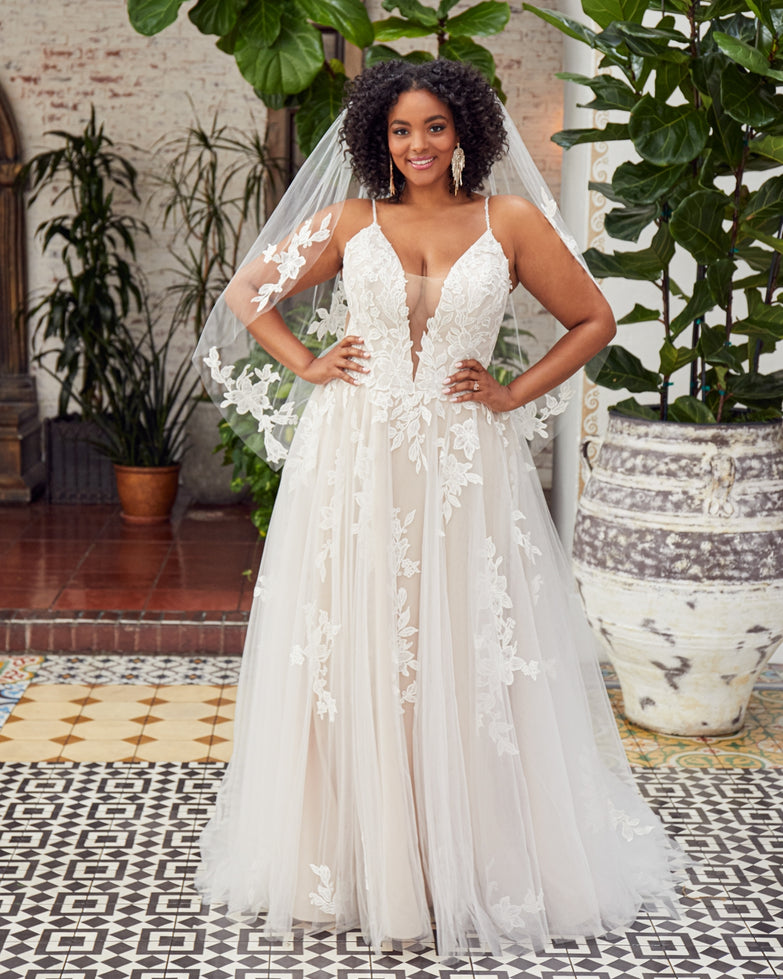 The Boho wedding dress for the modern bride seeking a touch of natural charm - ca-callie