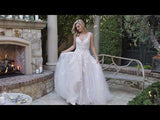 The Lucy  classic Boho wedding dress in motion