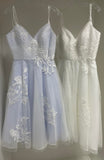 Some of the colours  the rd-iris wedding dress is available in.