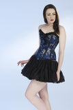 Pretty short chiffon petticoat teamed with contrasting corset