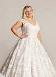 The Belinda - tea length wedding dress in luxury lace wr-belinda